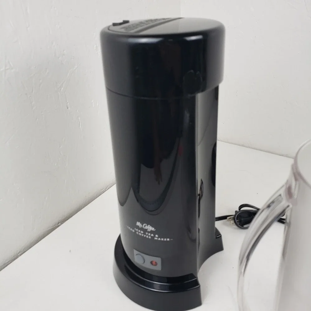 Mr. Coffee TM1-BLK Iced Tea and Iced Coffee Maker with Pitcher Black